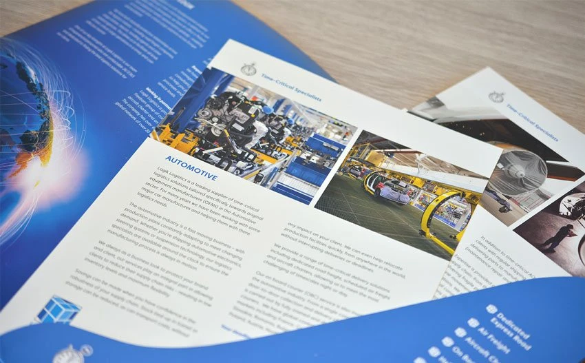 Folder print, bespoke design, litho print, die cut, printers birmingham, printers solihull, print